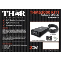 Thor® - 1500W Modified Sine Wave Inverter Kit 5 Thor® - 1500W Modified Sine Wave Inverter Kit -Magma Store thms1500 kit2 2