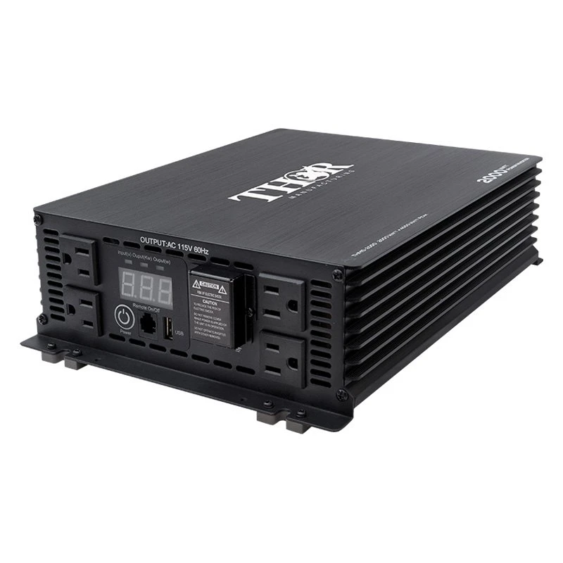 Thor® - 2000W 12 DC 120 AC Modified Sine Wave Power Inverter 1 Thor® - 2000W 12 DC 120 AC Modified Sine Wave Power Inverter