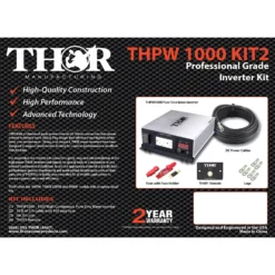 Thor® - 1000W Pure Sine Wave Inverter Kit 5 Thor® - 1000W Pure Sine Wave Inverter Kit -Magma Store thpw1000 kit2 2