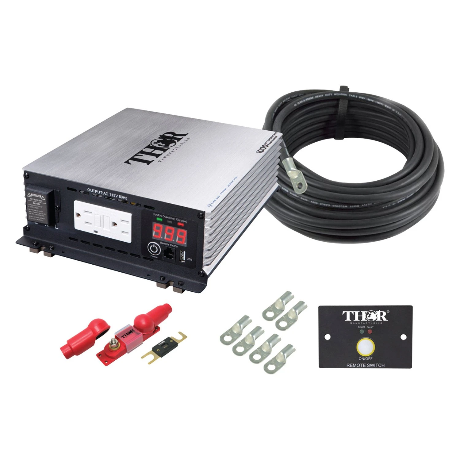 Thor® - 1000W Pure Sine Wave Inverter Kit 1 Thor® - 1000W Pure Sine Wave Inverter Kit