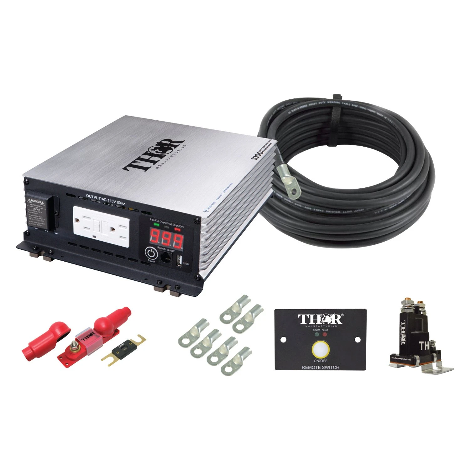 Thor® - 1000W Pure Sine Wave Inverter Kit 2 Thor® - 1000W Pure Sine Wave Inverter Kit - Image 2