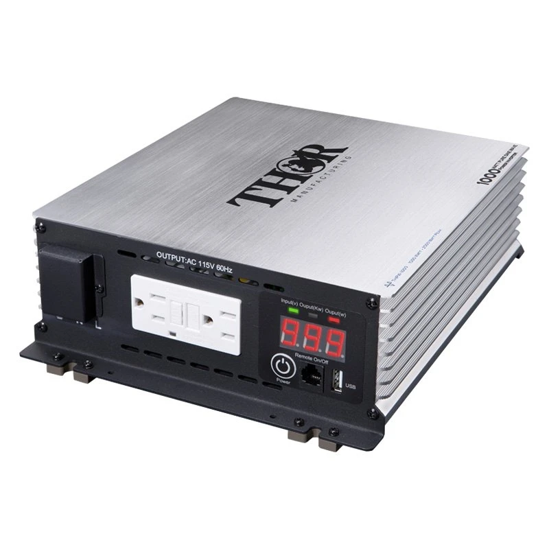 Thor® - 1000W 12 DC 120 AC Pure Sine Wave Power Inverter 1 Thor® - 1000W 12 DC 120 AC Pure Sine Wave Power Inverter