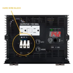 Thor® - PW Series 2000W 12 DC 115 AC Pure Sine Wave Power Inverter -Magma Store thpw2000 etl 3