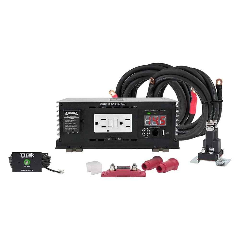 Thor® THPW600 KIT3 - 600W Pure Sine Wave Inverter Kit 1 Thor® THPW600 KIT3 - 600W Pure Sine Wave Inverter Kit