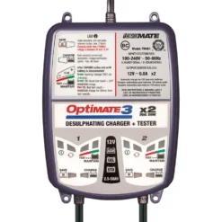 OptiMate® - OptiMATE 3 X 2™ 12 V Compact 7-Step Automatic Battery Charger And Tester With Maintainer -Magma Store tm451 3