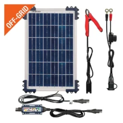OptiMate® - Solar DUO™ 12 V/12.8 V Smart Sun Powered Charger And Maintainer