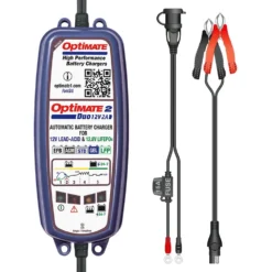 OptiMate® - BRONZE Series OptiMate 2™ DUO™ 12 V/12.8 V Portable Dual Bank 5-Step Fully Automatic Battery Charger And Maintainer -Magma Store tm571 4