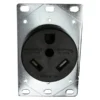 Progressive Industries® - 30A Straight Rectangular Outdoor Power Inlet