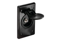 Marinco® - Spring Loaded Lift Cover Weatherproof Closure Cable TV Outlet