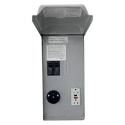Parallax® - 30A Straight X 20A Straight Power Box With Circuit Breaker And Ground Fault Protection