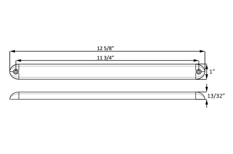 Optronics® UCL59CB - Clear Lens LED Porch/Utility Light 2 Optronics® UCL59CB - Clear Lens LED Porch/Utility Light - Image 2