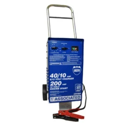 Associated Equipment® - 6 V/12 V Wheeled Battery Charger And Engine Starter