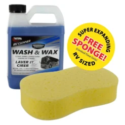 Valterra® V88544 - Professional Strength™ 64 Oz. Wash Cleaner & Wax With Sponge Bonnets (1 Piece) -Magma Store v88544 2