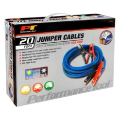 Performance Tool® - 20' 4 AWG Alligator Jumper Cables -Magma Store w1673 3