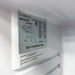Way Interglobal® WD-127FDC/RHH - Everchill™ 4.5 Cu Ft 2 Doors Right Hand RV Refrigerator -Magma Store wd 127fdc rhh 5