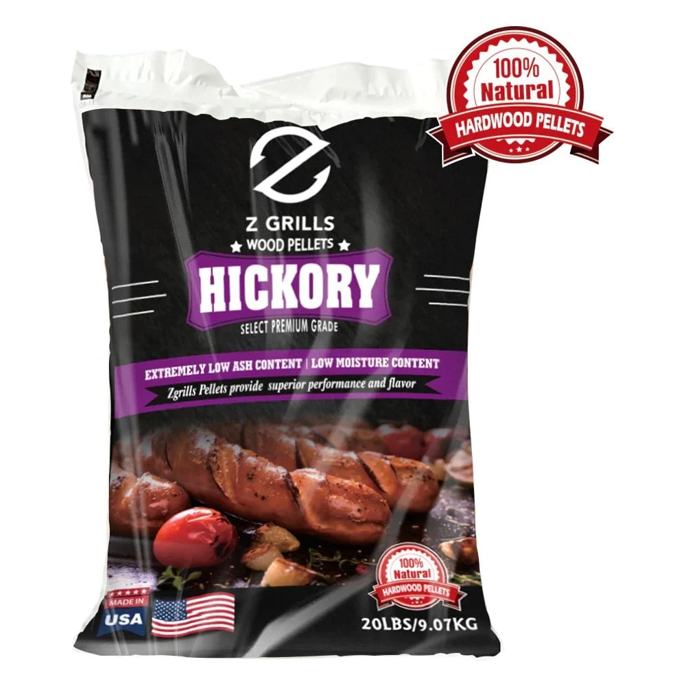 Z Grills® WP-HICKORY-20 - Hickory BBQ Wood Pellets 1 Z Grills® WP-HICKORY-20 - Hickory BBQ Wood Pellets
